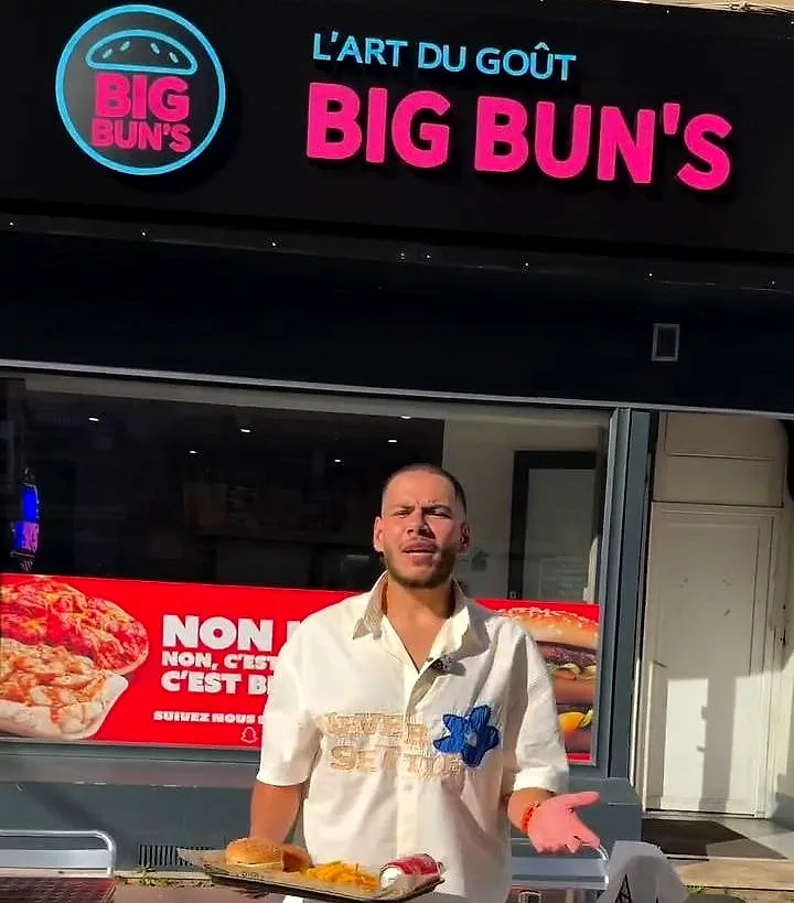 La devanture Big Bun’s, L’art du goût, rue Tavelle